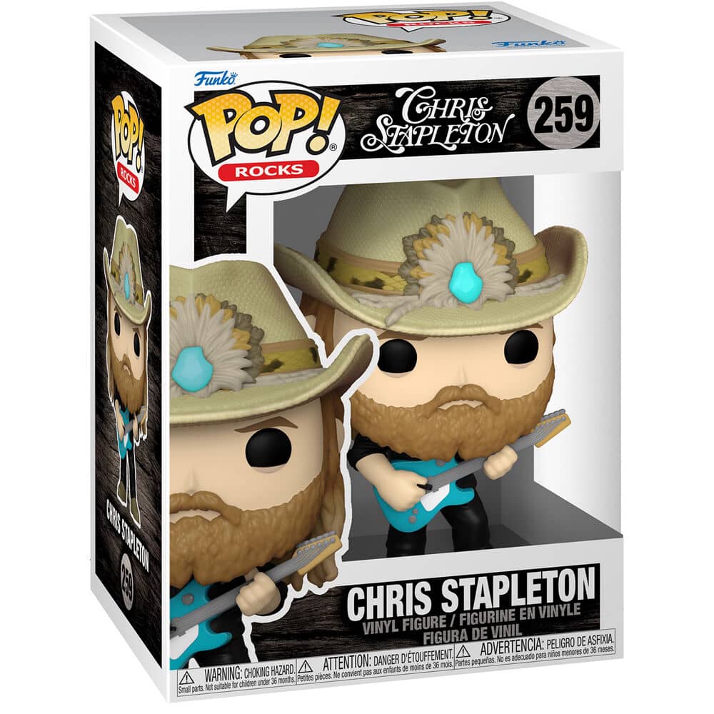 Imagen de Figura POP Rocks Chris Stapleton parte de nuestra colección en Espadas y más, sitio oficial.