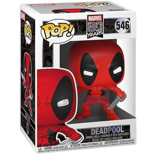 Imagen de Figura POP Marvel 80th First Appearance Deadpool Facilitada por Espadas y más