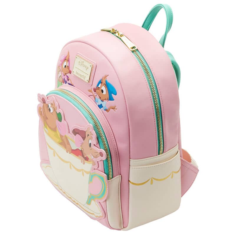 Mochila Taza Jack y Gus Gus Cenicienta Disney Loungefly 27cm - Espadas y Más
