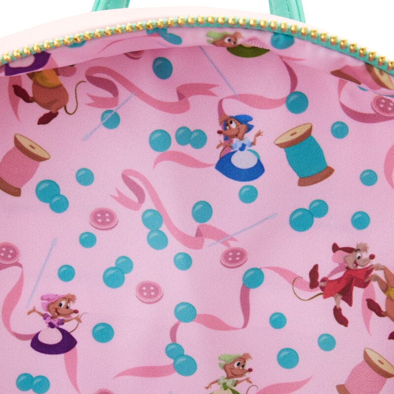 Mochila Taza Jack y Gus Gus Cenicienta Disney Loungefly 27cm - Espadas y Más