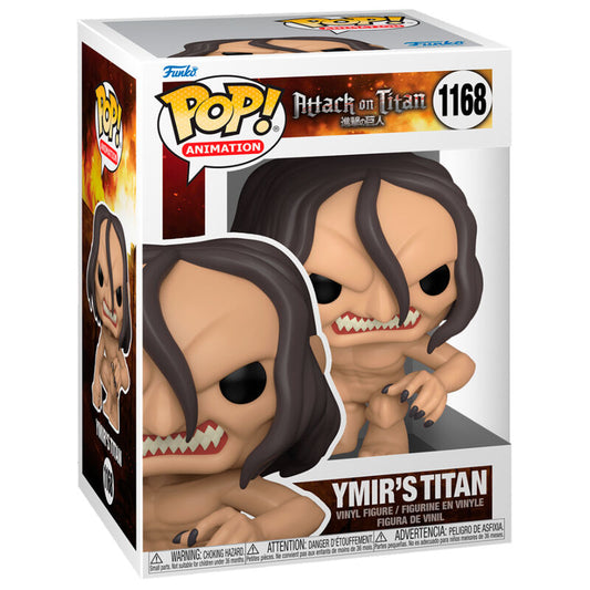 Imagen de Figura POP Attack on Titan Ymir s Titan Facilitada por Espadas y más