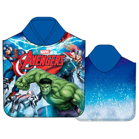 Imagenes del producto Poncho toalla Los Vengadores Avengers Marvel microfibra