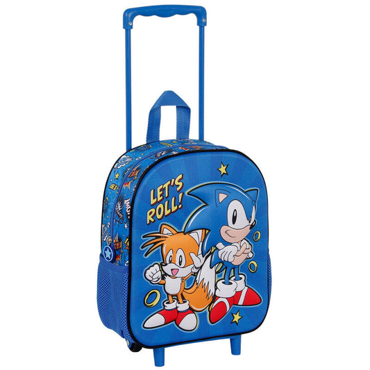 Imagenes del producto Trolley 3D Lets Roll Sonic The Hedgehog 34cm