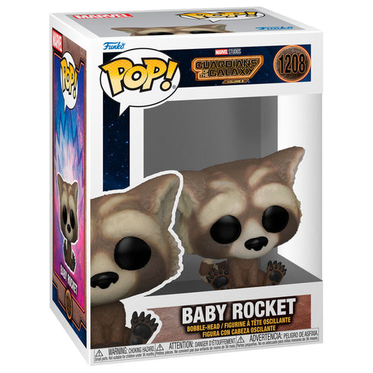 Imagenes del producto Figura POP Marvel Guardianes de la Galaxia 3 Baby Rocket