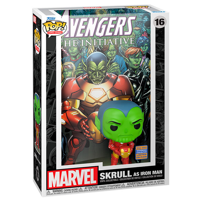 Imagenes del producto Figura POP Album Marvel Los Vengadores Avengers Skrull as Iron Man Exclusive