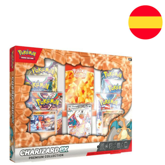 Imagenes del producto Blister juego cartas coleccionables Charizard Ex Pokemon español