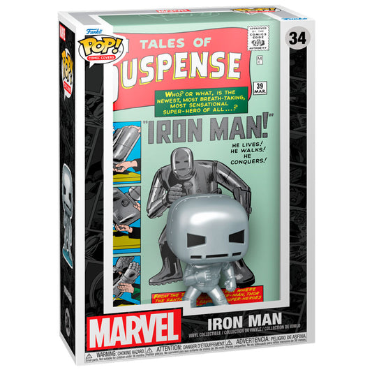 Imagenes del producto Figura POP Comic Cover Marvel Tales of Suspense Iron Man