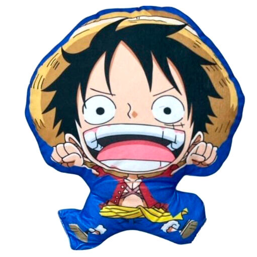 Imagenes del producto Cojin 3D D Luffy One Piece 35cm