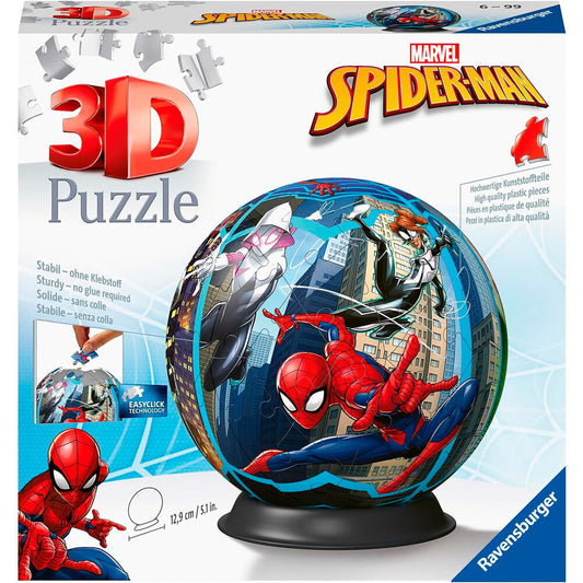 Imagenes del producto Puzzle 3D Spiderman Marvel 72pzs