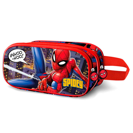 Imagenes del producto Portatodo 3D Mighty Spiderman Marvel doble
