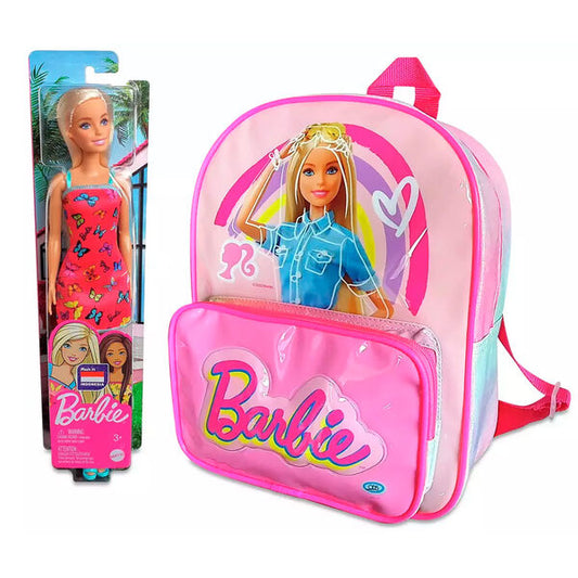 Imagenes del producto Mochila + muñeca Barbie