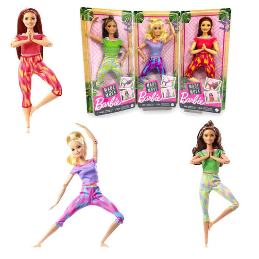 Imagenes del producto Muñeca Made to Move Barbie surtido