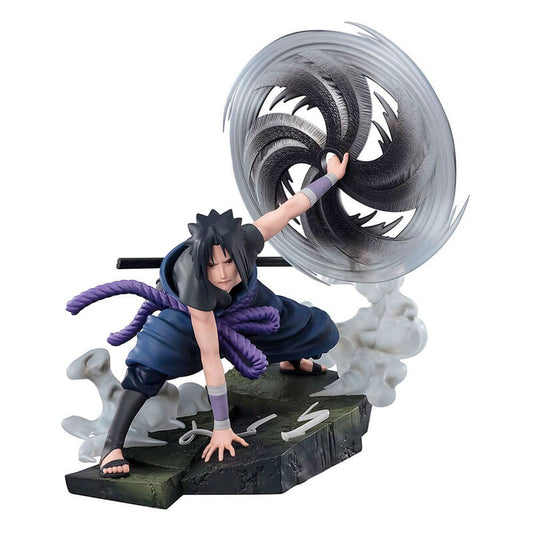 Imagenes del producto Figura Figuarts Zero Sasuke Uchiha the Light &#38; Dark of the Mangekyo Sharingan Naruto Shippuden 20cm