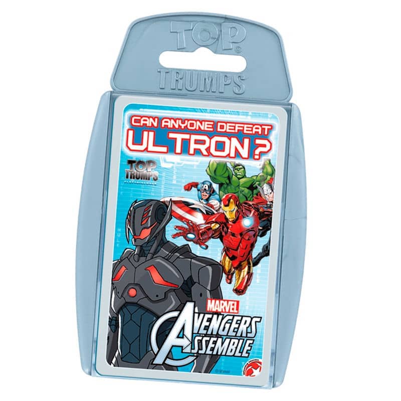 Imagen de Juego cartas Vengadores Avengers Top Trumps parte de nuestra colección en Espadas y más, sitio oficial.