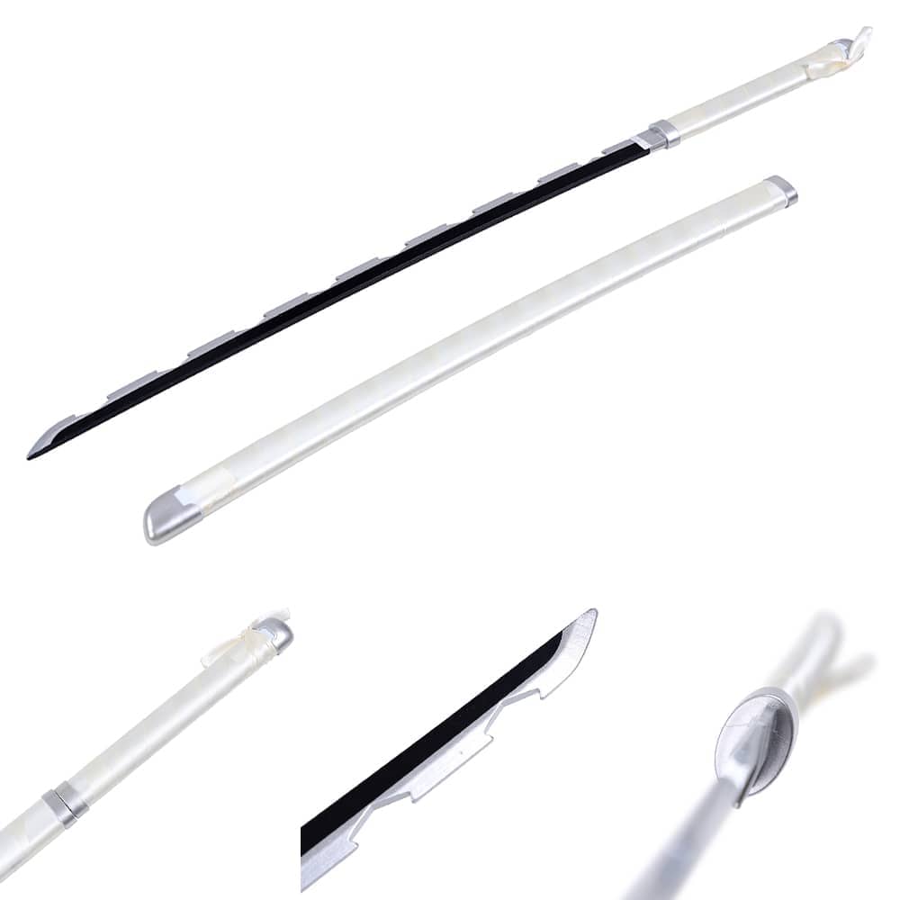 Imagen de Katana de inosuke hoja de Bambú Kimetsu no Yaiba parte de nuestra colección en Espadas y más, sitio oficial.