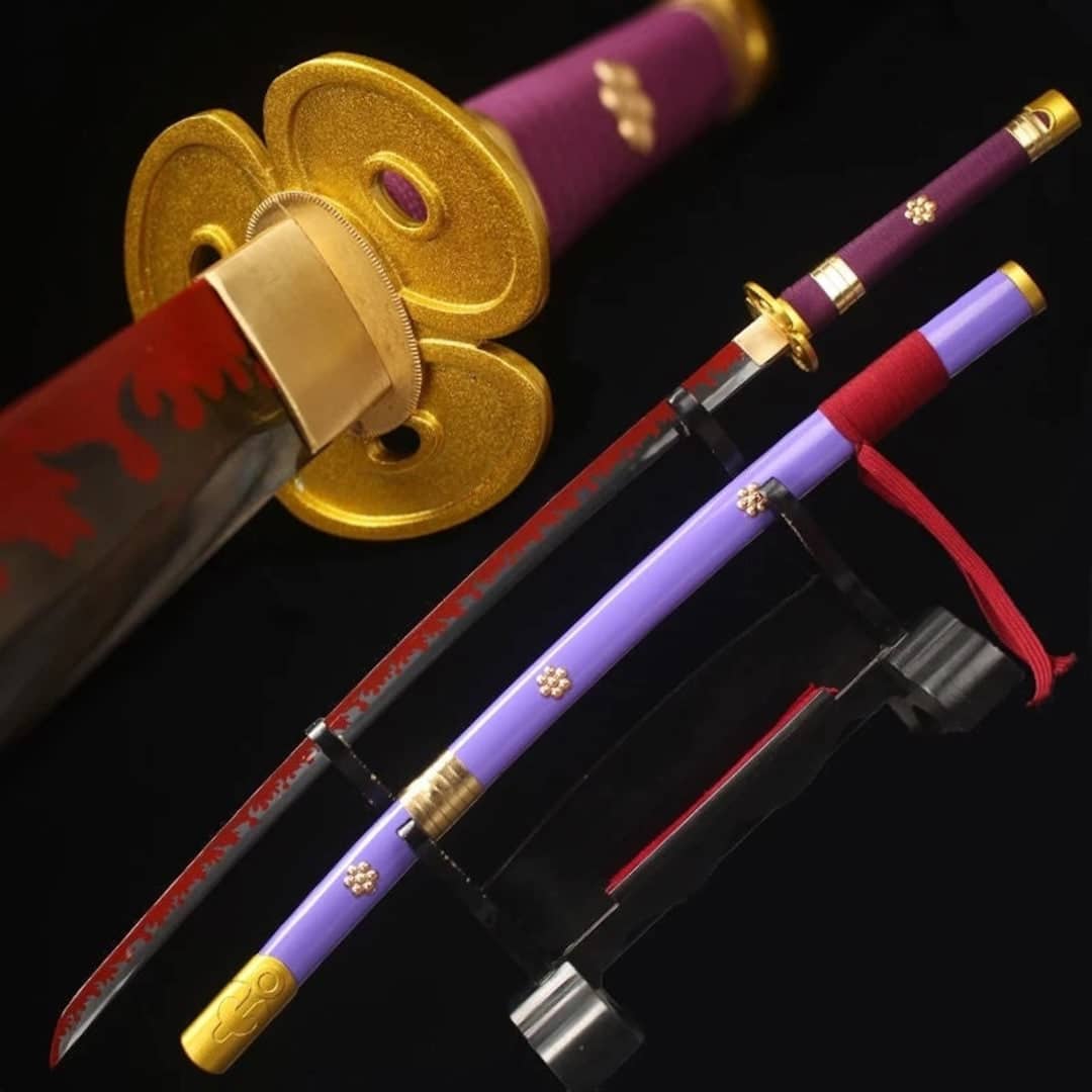 Katana Enma con hoja de bambú Zoro One Piece s5032 > Espadas y mas