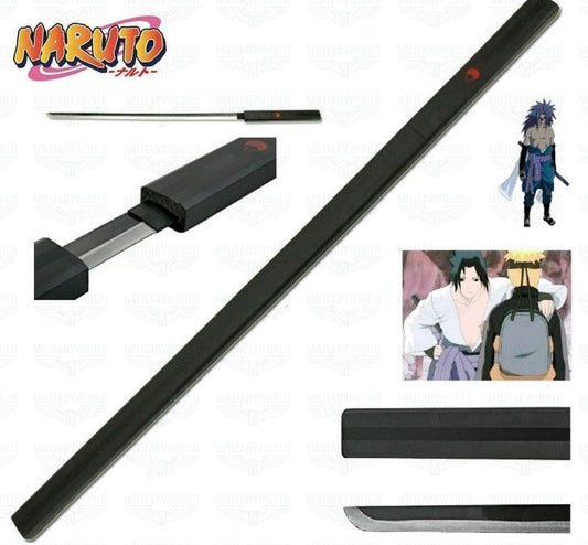 Katana Sasuke negra Naruto zs9442b - Espadas y Más