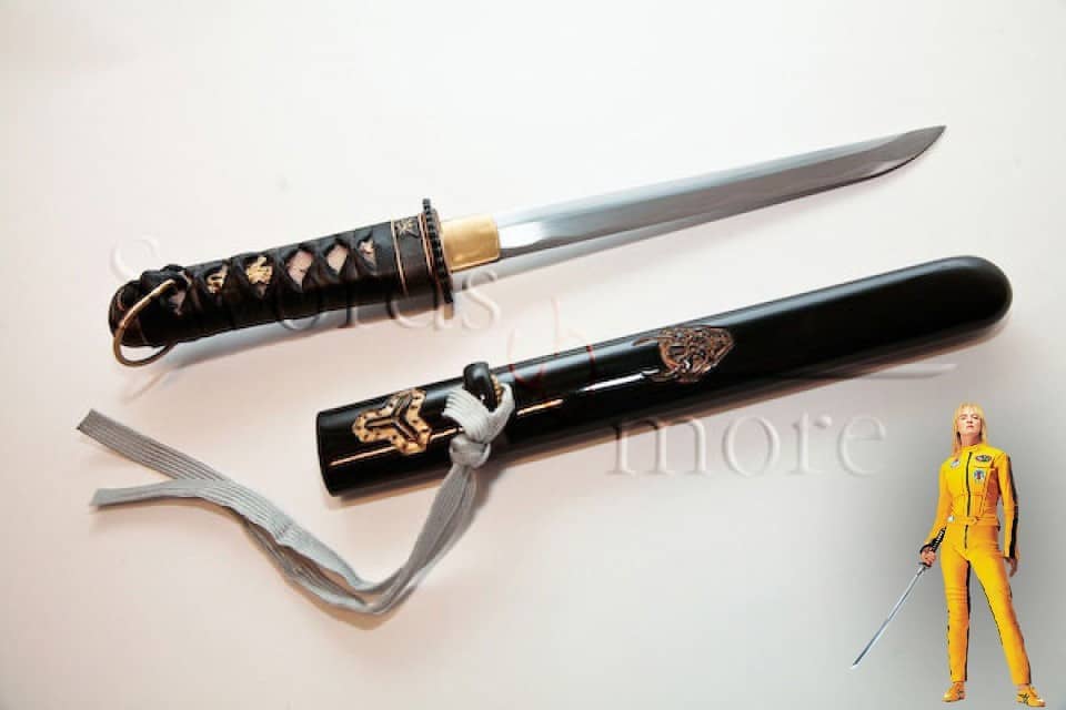 Imagen de Kill Bill, Hattori Hanzo Tanto, forjada a mano 11549 parte de nuestra colección en Espadas y más, sitio oficial.