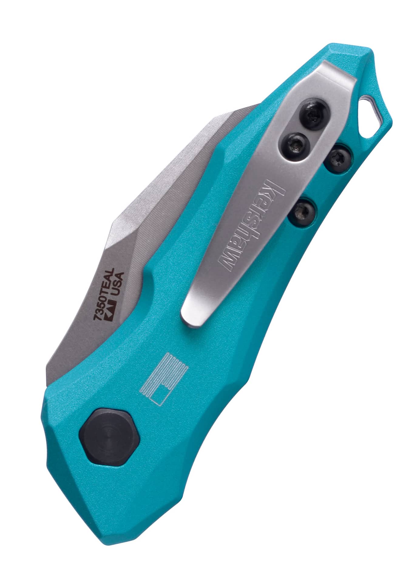 Navaja de bolsillo Kershaw Launch 10, navaja automática KW-7350TEAL - Espadas y Más