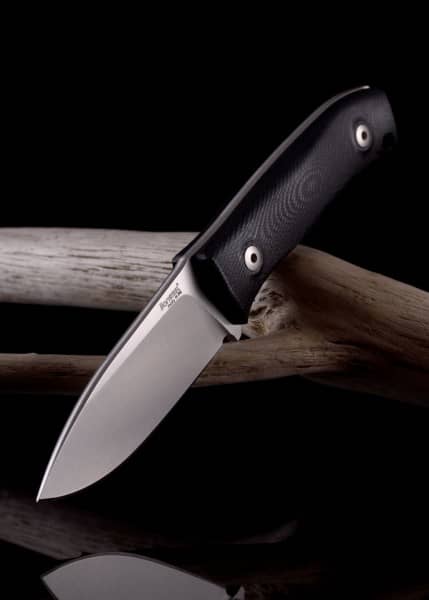 Cuchillo fijo M4 Con Mango en G10 negro o madera de santos Lionsteel LS-M4 - Espadas y Más