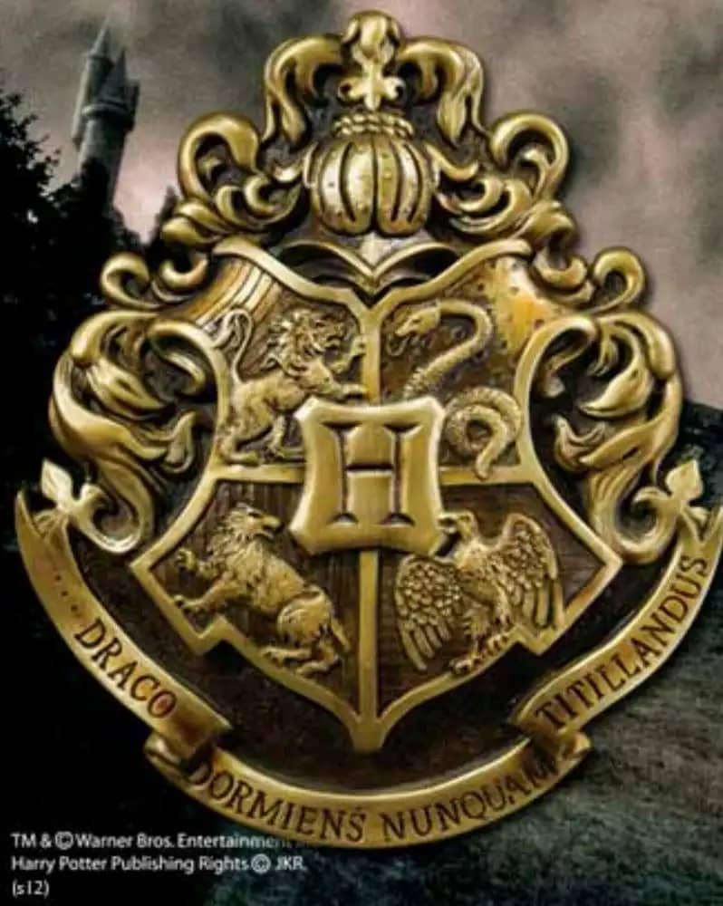 Imagen de Escudo de Hogwarts Harry Potter NN7741 parte de nuestra colección en Espadas y más, sitio oficial.