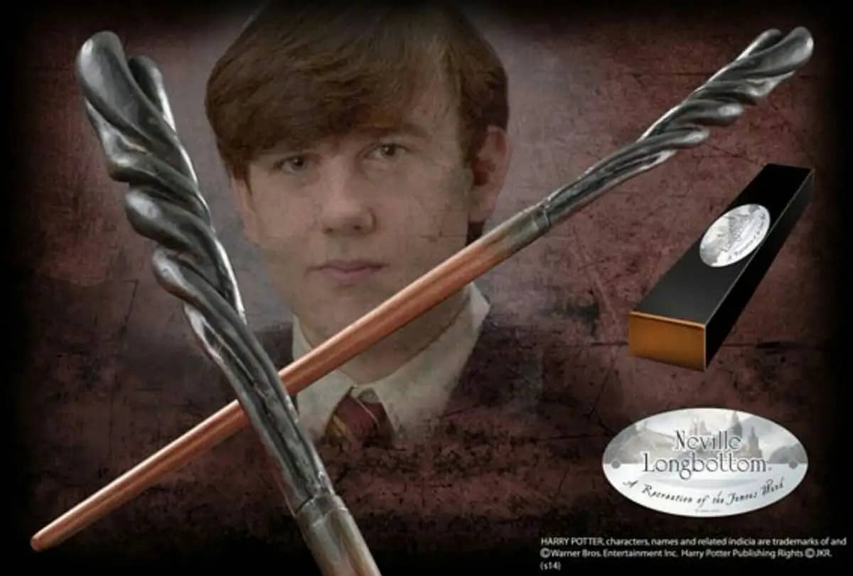 Varita de Neville Longbottom Harry Potter NN8292 - Espadas y Más