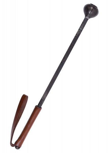 Imagen de Maza de acero con mango de cuero 0416040200 parte de nuestra colección en Espadas y más, sitio oficial.