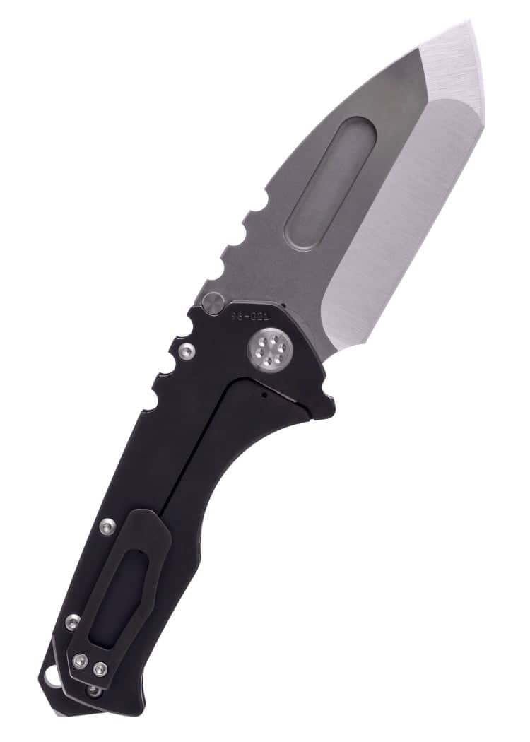 Imagen de Navaja Praetorian G Tumbled acero D2 Medford MK011DTT-08PT-SSCS-1 parte de nuestra colección en Espadas y más, sitio oficial.