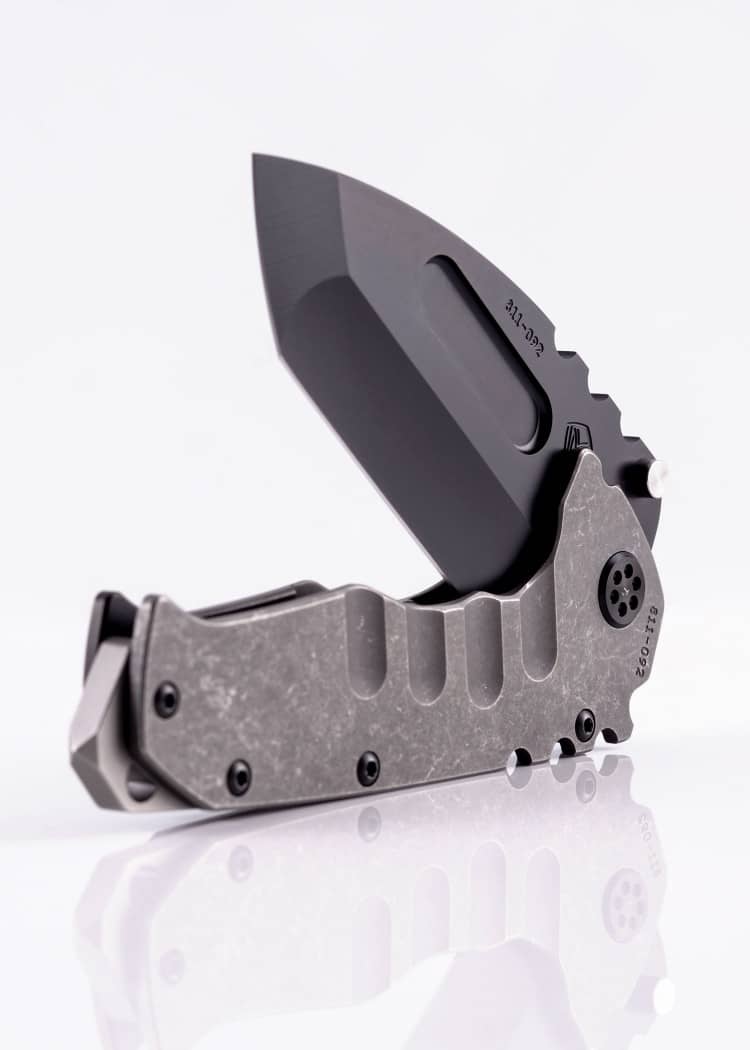 Imagen de Navaja Praetorian T, PVD, Medford Knife MK012SPT-01PV-TP parte de nuestra colección en Espadas y más, sitio oficial.