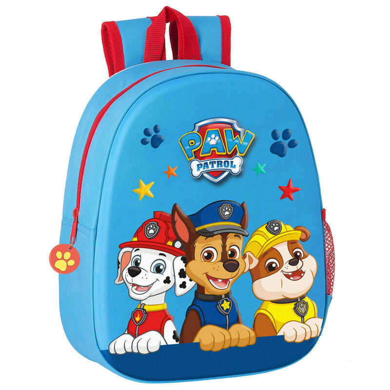 Mochila 3D Patrulla Canina Paw Patrol 32cm