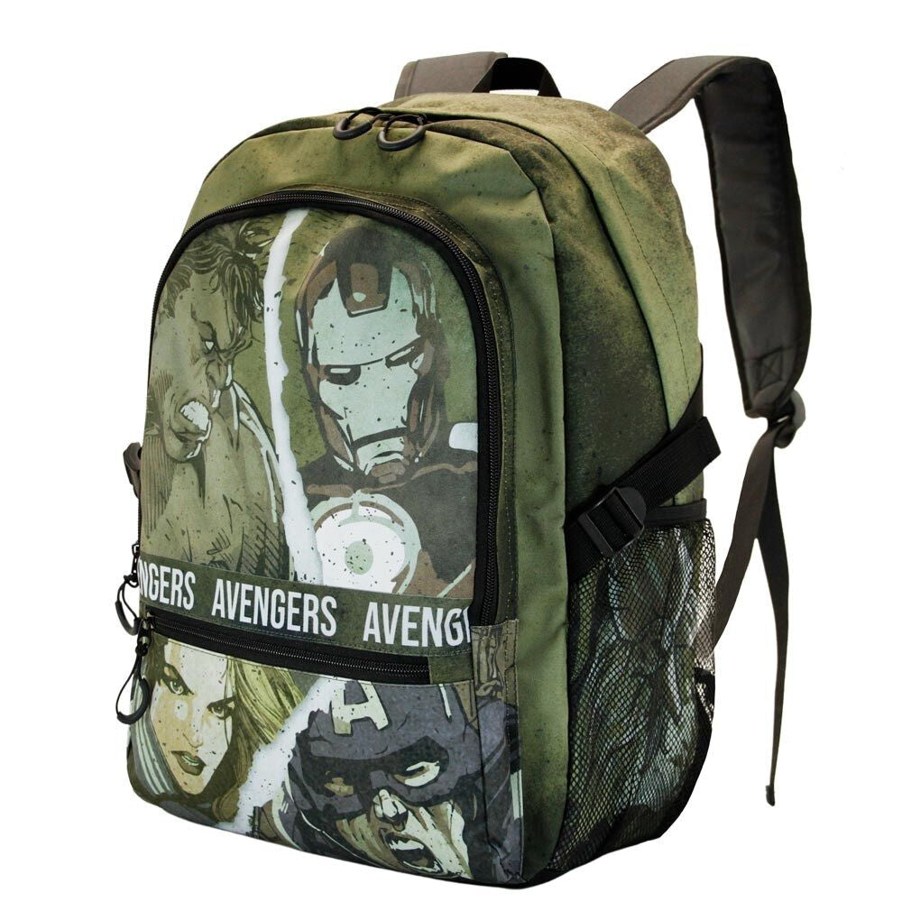 Imagen de Mochila Shout Los Vengadores Avengers Marvel 44cm parte de nuestra colección en Espadas y más, sitio oficial.