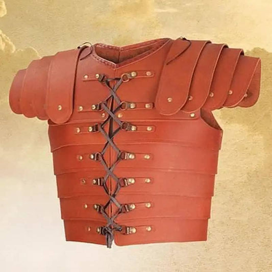 101527 Lorica Segmentata - Cuero - Espadas y Más