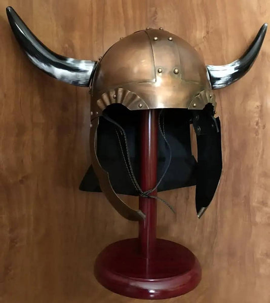 300001 Casco vikingo con cuernos - Espadas y Más