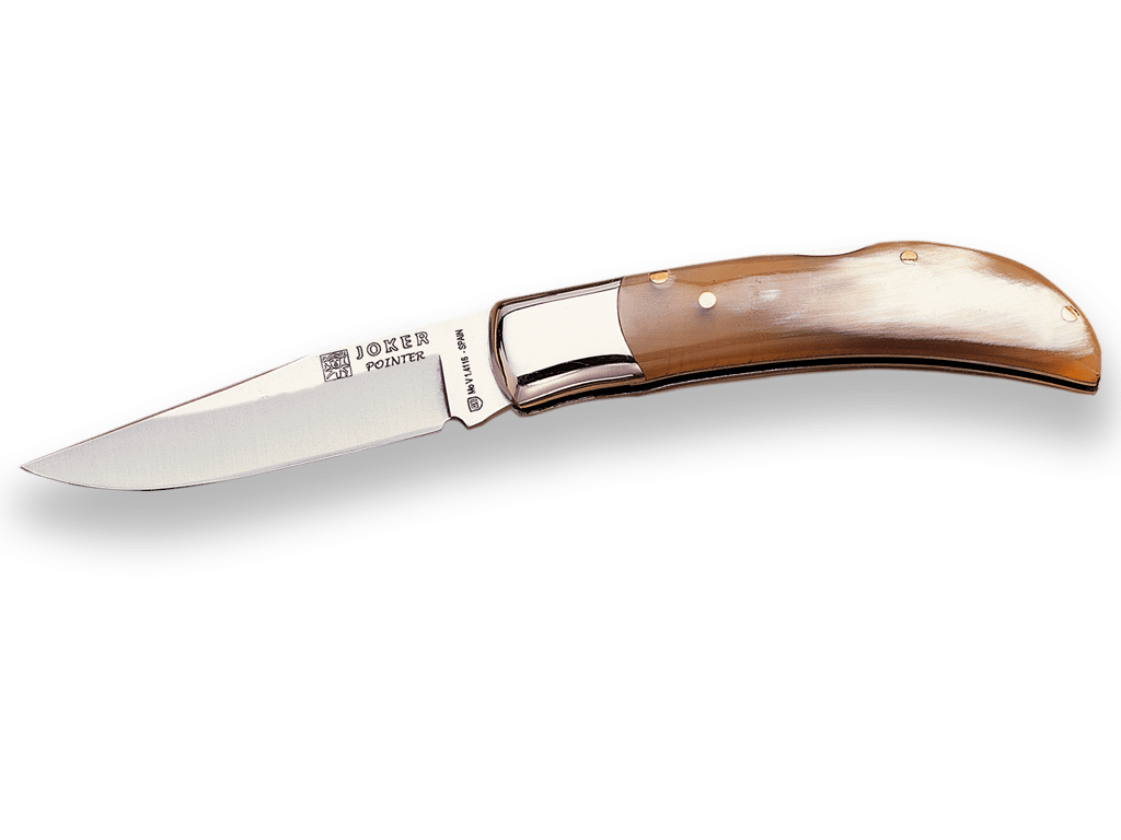 Imagen de Navaja Artesanal Con Bloqueo Cachas De Asta De Toro Y Hoja De 7,5 Cm NA07 parte de nuestra colección en Espadas y más, sitio oficial.