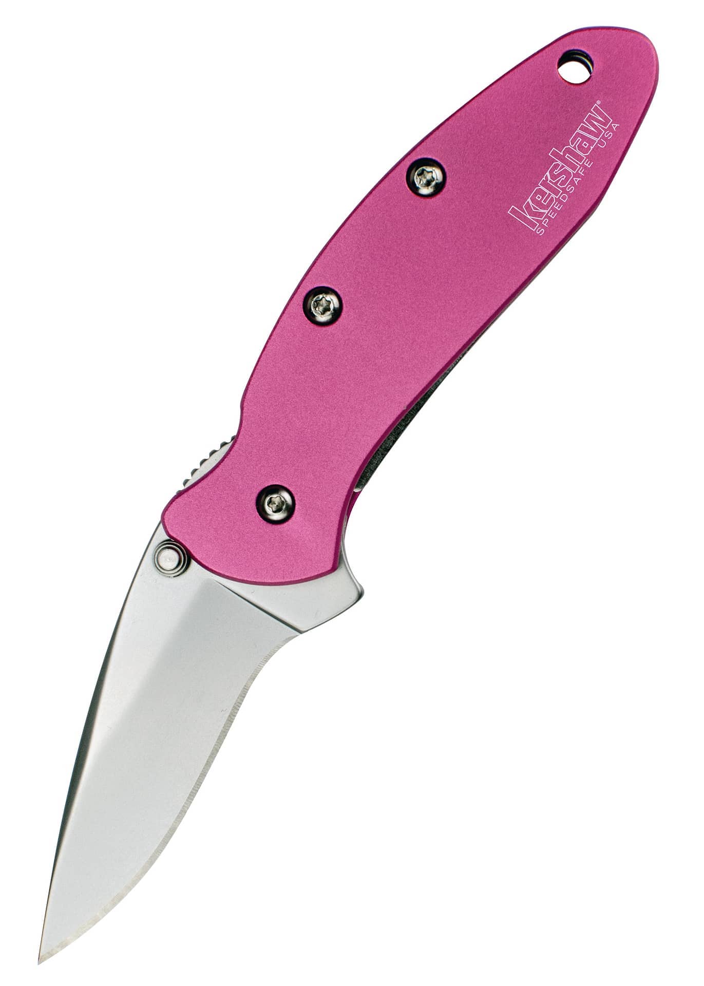 Navaja DE BOLSILLO Kershaw Chive Rosa o Acero Inox KW-1600 - Espadas y Más