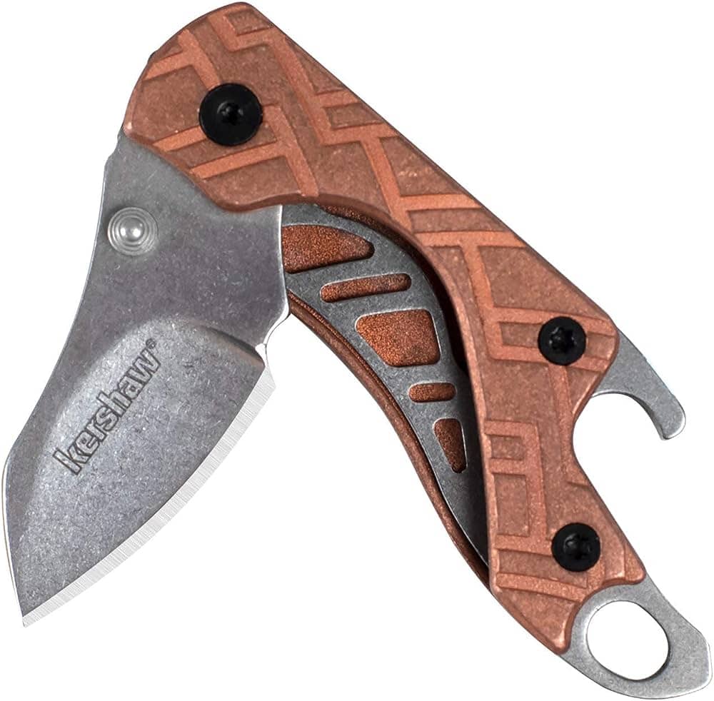 Navaja de bolsillo Kershaw Cinder, cobre KW-1025CU - Espadas y Más