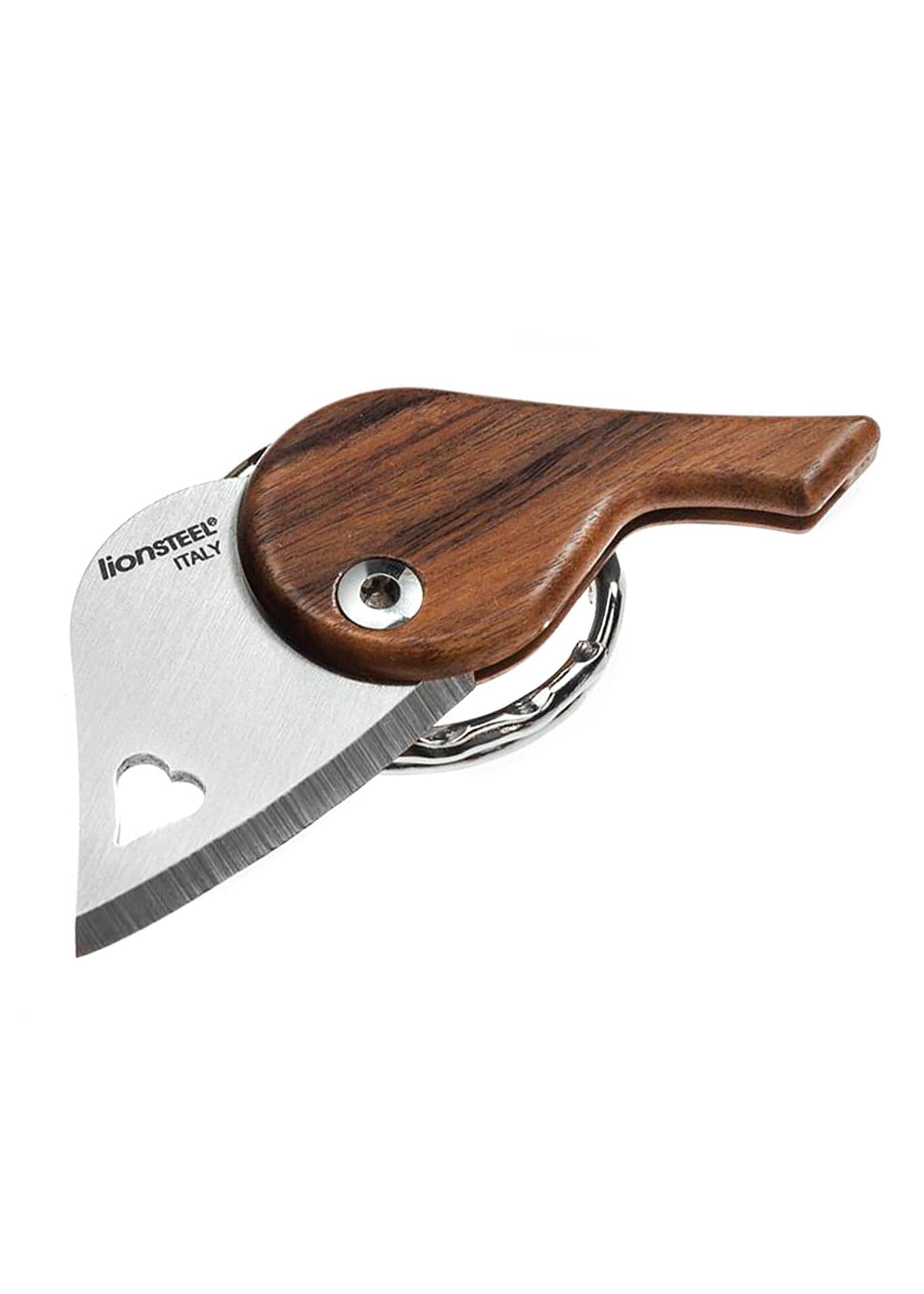 Navaja de bolsillo LionBeat Olivo, Ébano o Madera de Santos, Lionsteel - Espadas y Más