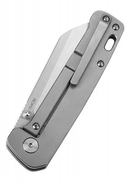 Navaja de bolsillo Pingüino, hoja lavada con piedra Varios QS130-NFRG - Espadas y Más