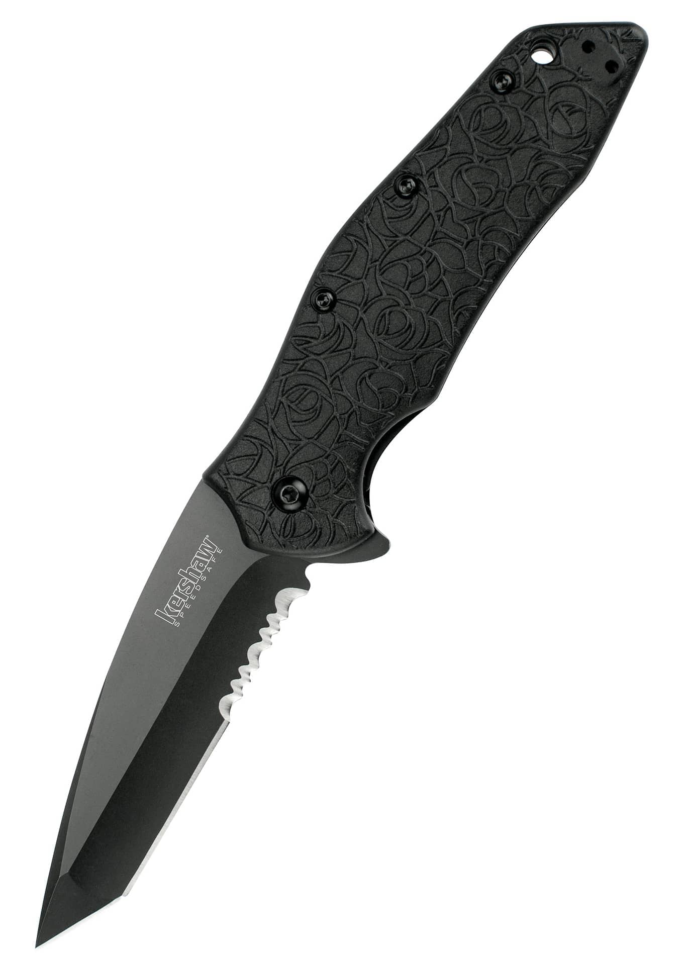 Navaja de bolsillo plegable Kershaw Kuro KW-1835TBLKST - Espadas y Más