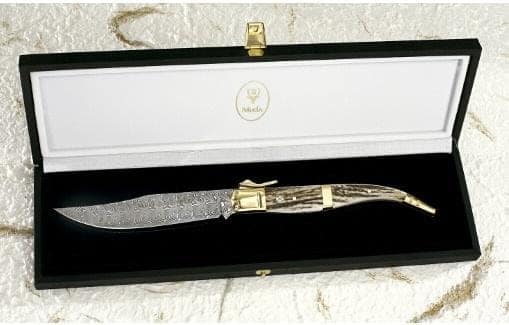 Imagen de Navaja Muela Curro A. DAM parte de nuestra colección en Espadas y más, sitio oficial.