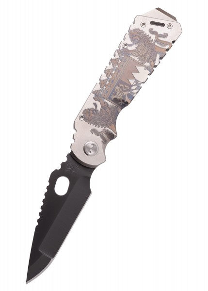 Imagen de Navaja utilitaria Arktika, pieza única alta calidad, Medford Knife MK05SP-01TM parte de nuestra colección en Espadas y más, sitio oficial.
