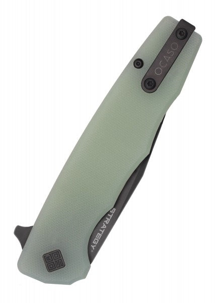 Cuchillo Estrategia Jade G10 & PVD negro, Ocaso OC-29JGB - Espadas y Más