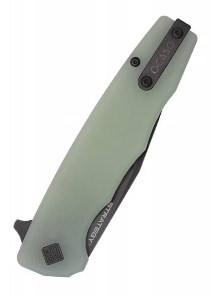 Cuchillo Estrategia Jade G10 & PVD negro, Ocaso OC-29JGB - Espadas y Más