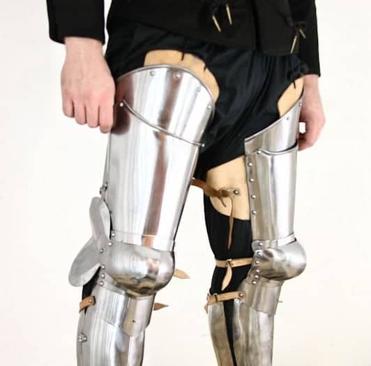 Piernas de armadura Milanesas Avant - Espadas y Más