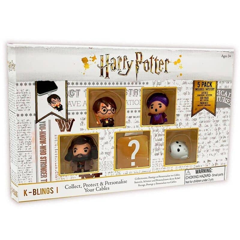 Imagen de Pack 5 figuras K-Blings Harry Potter parte de nuestra colección en Espadas y más, sitio oficial.