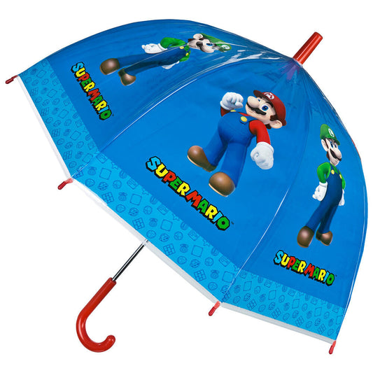 Paraguas manual Super Mario Bros 45cm - Espadas y Más