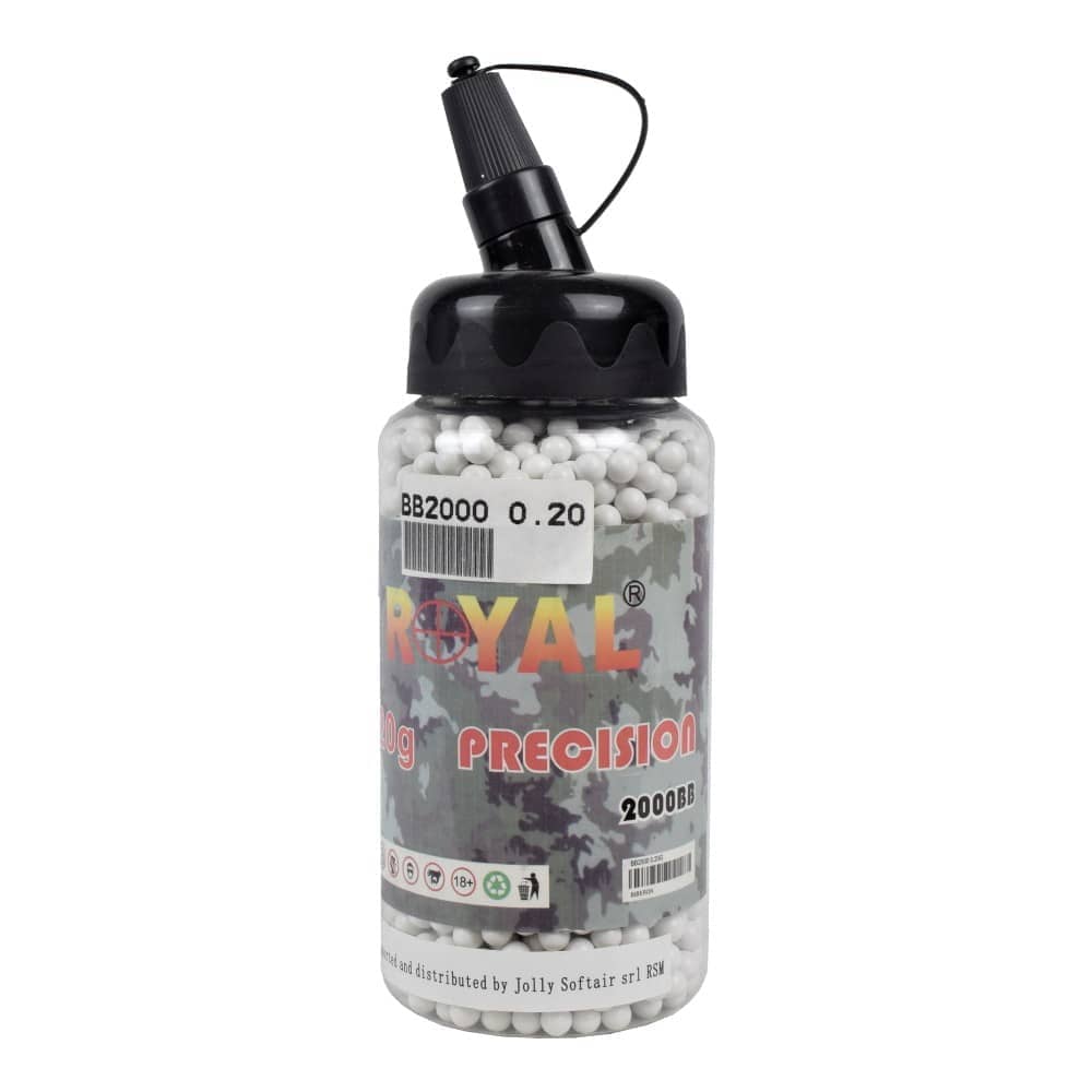 Imagen de PELLETS DE BOLAS DE PRECISIÓN REAL 0.20G 2000PCS BLANCO (BB2000 0.20) parte de nuestra colección en Espadas y más, sitio oficial.