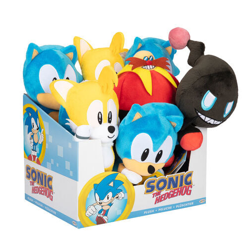 Imagen de Peluche Sonic the Hedgehog 25cm surtido parte de nuestra colección en Espadas y más, sitio oficial.