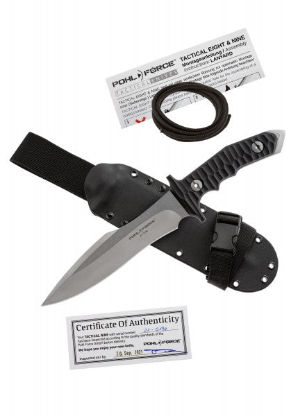 Cuchillo de Fuerza Pohl Tactical Nine SW PF-5005 - Espadas y Más