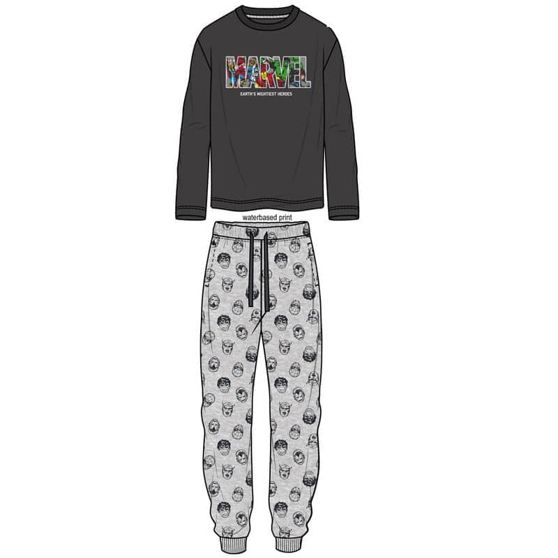 Imagen de Pijama Vengadores Avengers Marvel adulto algodon parte de nuestra colección en Espadas y más, sitio oficial.